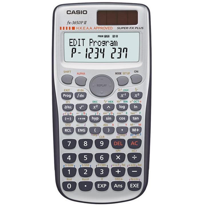 ماشین حساب کاسیو مدل fx-3650PII Casio fx-3650PII Calculator